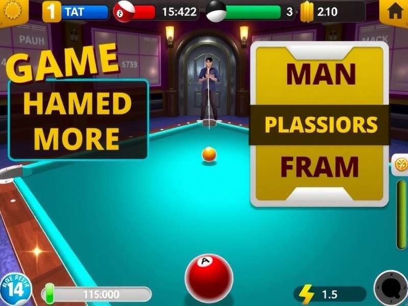 Classic Pool Ace Game Screenshot